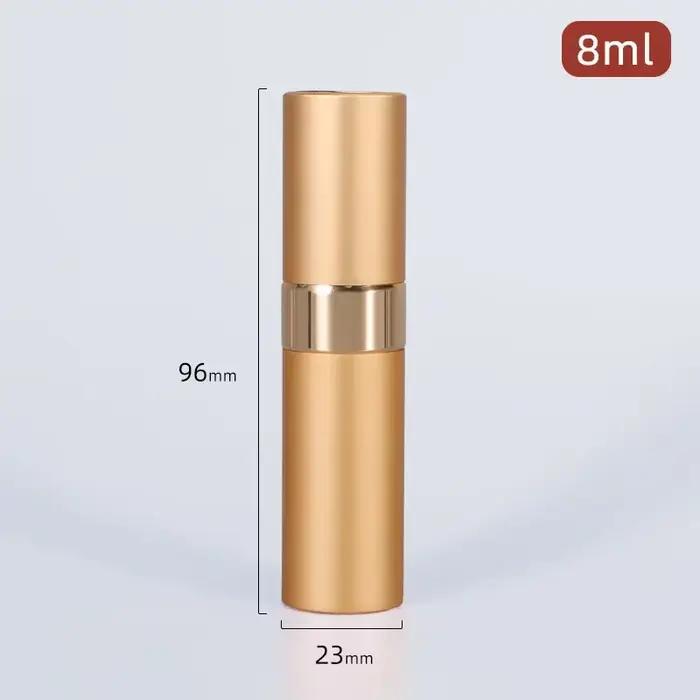 Flcopropriété de parfum aste en aluminium métallique, vaporisateur cosmétique, atomiseur vide portab