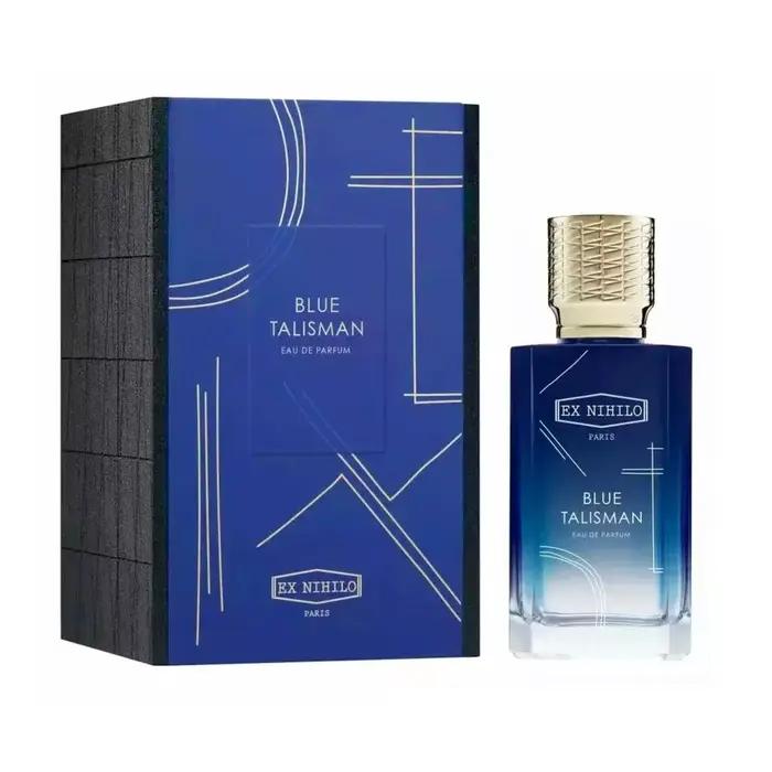 Parfum de Luxe ThEnchantment Of Blue, Talisman Protecteur, Fleur Unisexe, Cologne Florale Boisée Lon
