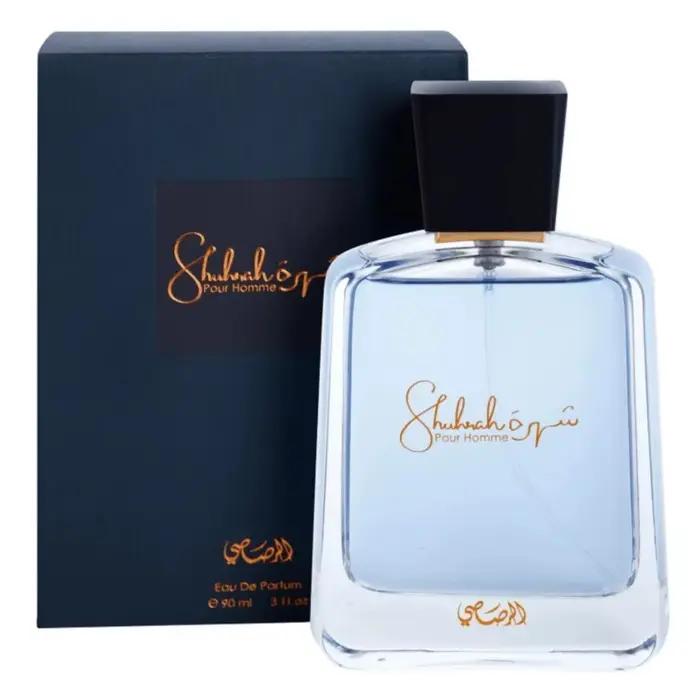 Parfum arabe pour homme original Shuhrah 90ML, parfums durables, parfum de gentleman de haute qualit