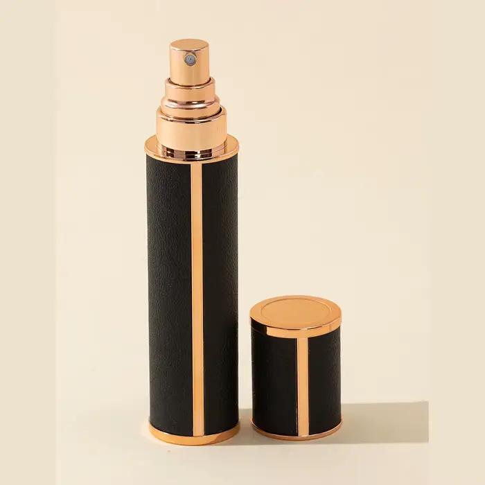 Atomiseur de parfum de voyage étanche de 10ml, mini distributeur de colonnes portable et réapprobabl