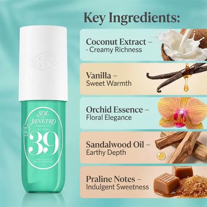 Brume parfumée Sol De Janeiro 39 90 ml