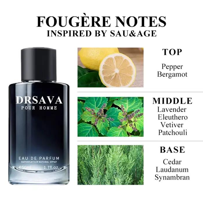 Parfum Fougère Pour Hommes Parfum Feronomas Lavande Cèdre Longue Durée Occasions Spéciales Burphrise