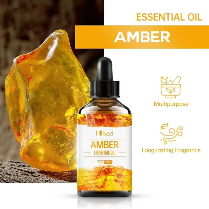 L'huile essentielle d'ambre