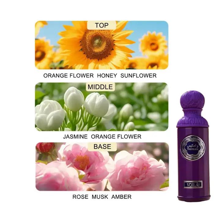 Parfum Woody Floral Fruité Unisexe 100ml Longue Durée Pour Hommes Femmes Occasions Spéciales
