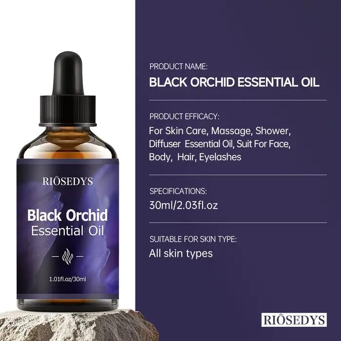 L'huile essentielle d'orchidée noire