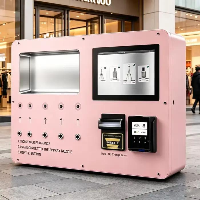 Distributeur automatique de parfum en spray pour BIZ, distributeur de parfum en libre-service, distributeur automatique de parfum OME