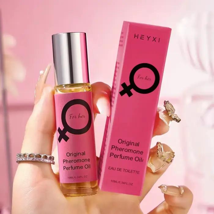 Parfum de voyage pour femme Rose Rouge, au parfum floral longue durée, frais et naturel, idéal pour les rendez-vous et un cadeau de vacances parfait