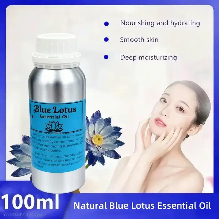 Huile parfumée concentrée Lotus Bleu Égyptien pour la fabrication artisanale de savons, bougies, parfums et loisirs créatifs DIY