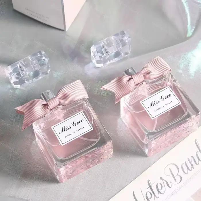 Parfum floral Miss Flower Blooming Season spray musc jasmin fruité femme longue durée cadeau romantique occasions spéciales