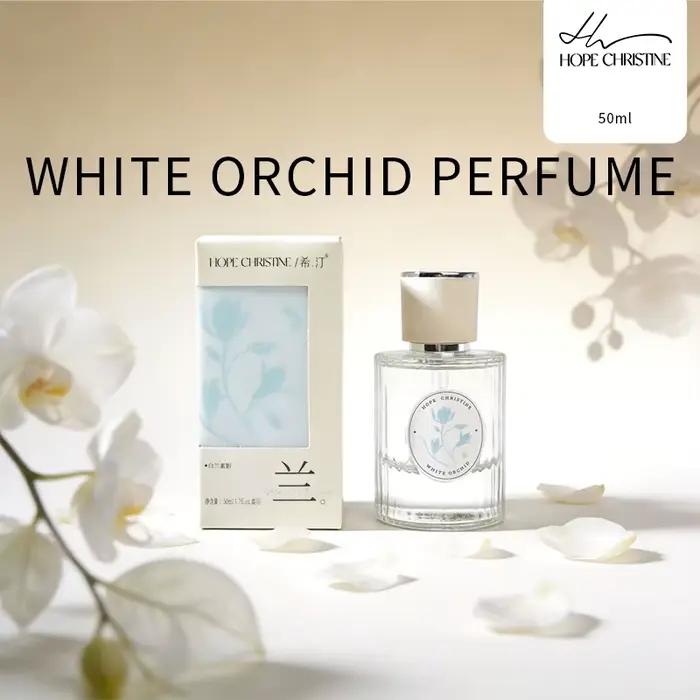 Parfum floral élégant Michelia Alba Orchidée Blanche longue tenue pour femmes occasions spéciales trajets quotidiens rendez-vous soirées