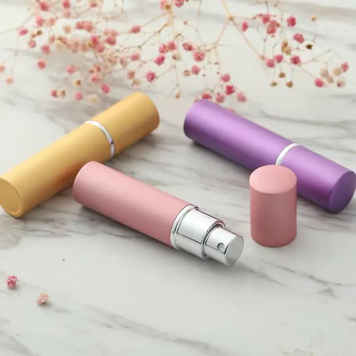 Bouteille de parfum en aluminium rechargeable de 5/10ML