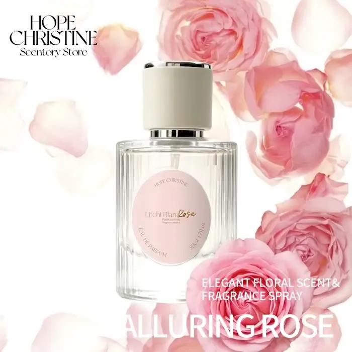 HOPE CHRISTINE Parfum de luxe à la rose pour femmes