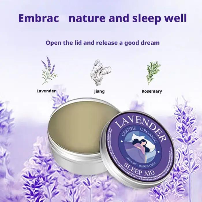 Crème de nuit - Hydratation intense et parfum longue durée, Lavande - Extrait de plante naturelle, crème de nuit portable