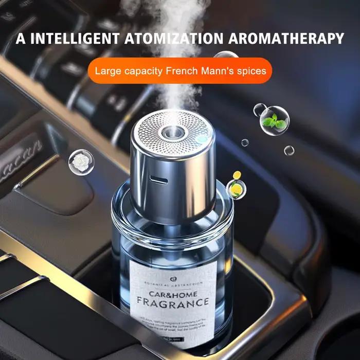 Diffuseur d'huiles essentielles monté sur voiture, vaporisateur de parfum intelligent, humidificateur portable, accessoires de parfum de chevet