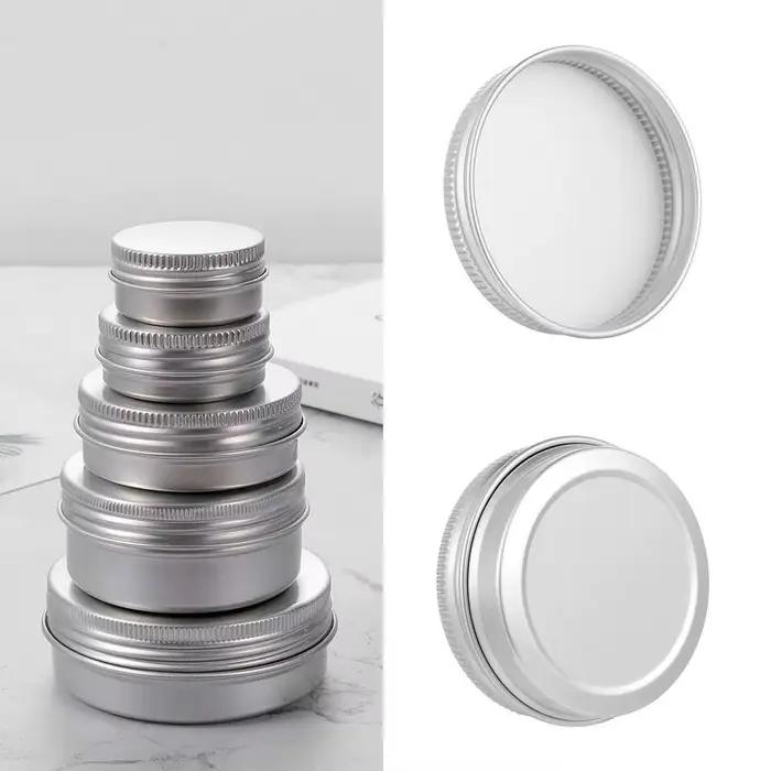 Bocaux de stockage cosmétiques en aluminium, 5g-250g, petite boîte d'emballage 18, pour tous les jours, illables, nombreux échantillons