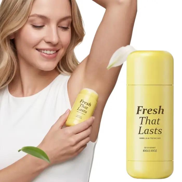 Déodorant Roll-on Vanille Pistache Parfum Longue Durée Fraîcheur Non Collante Élimination de la Transpiration et des Odeurs Soin Corporel