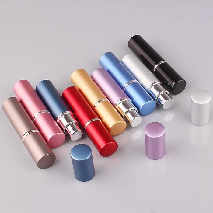 Bouteille de parfum en aluminium rechargeable de 5/10ML