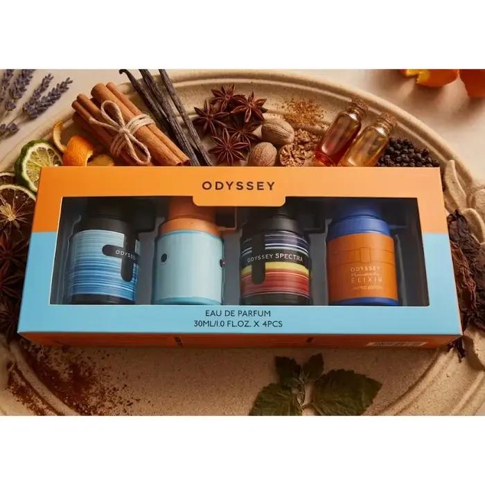 Collection de parfums orientaux oeny unisexes longue durée pour homme et femme avec mini bouteilles de luxe pour cadeau et voyage