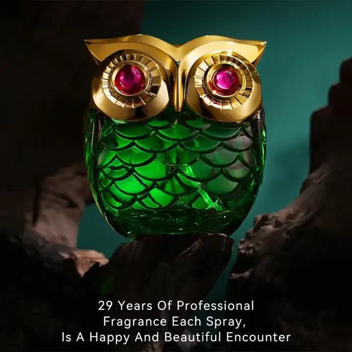 Parfum floral fruité oriental durable et frais WARMKISS Reine de la Nuit Hibou pour homme et femme occasions spéciales