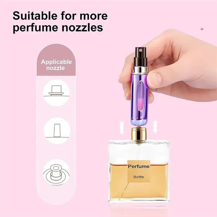 Bouteille de recharge de parfum portable