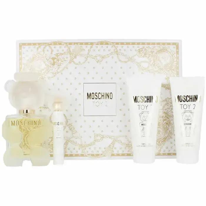 Moschino Toy 2 Eau De Parfum Spray 100ml Coffret 4 Produits