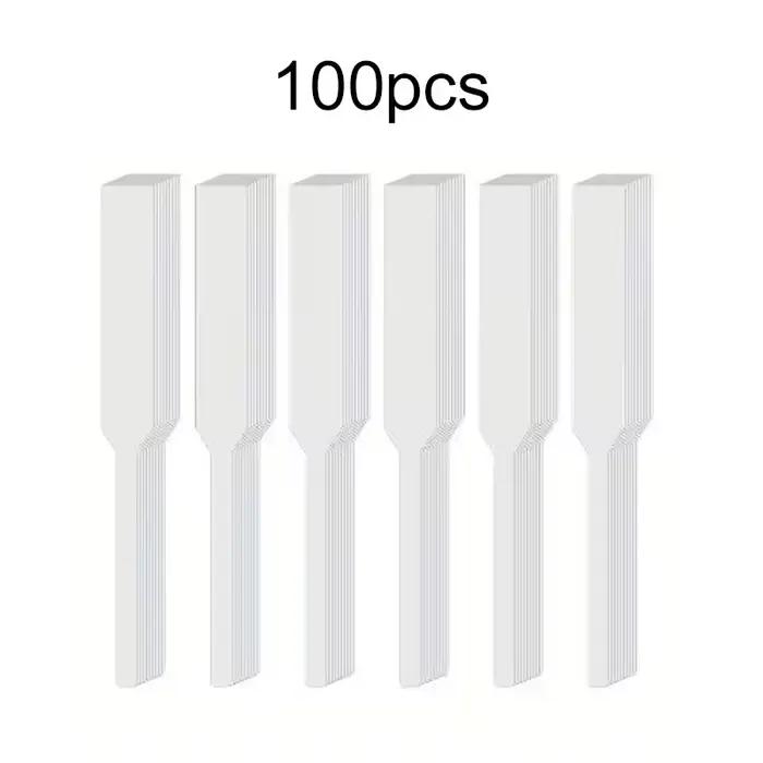 Lot de 100/200 Bandelettes de Test de Parfum, Papiers d'Échantillons de Parfum pour Passionnés de Be