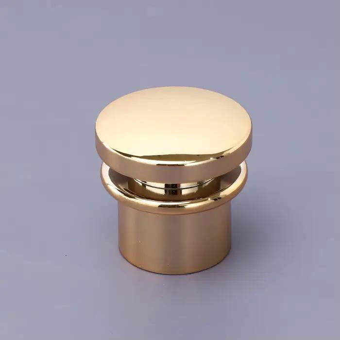 Bouchon de bouteille de parfum en alliage de zinc, d'extraction de parfum illable quotidien, corps t