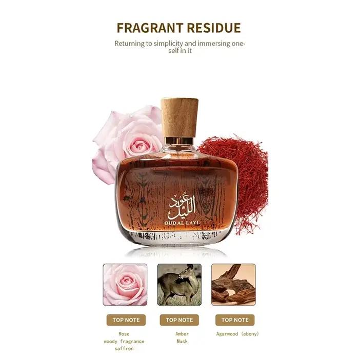 Parfum bois santal arabique WARMKISS Eau De Parfum concentration ED longue tenue pour femmes hommes occassions spéciales