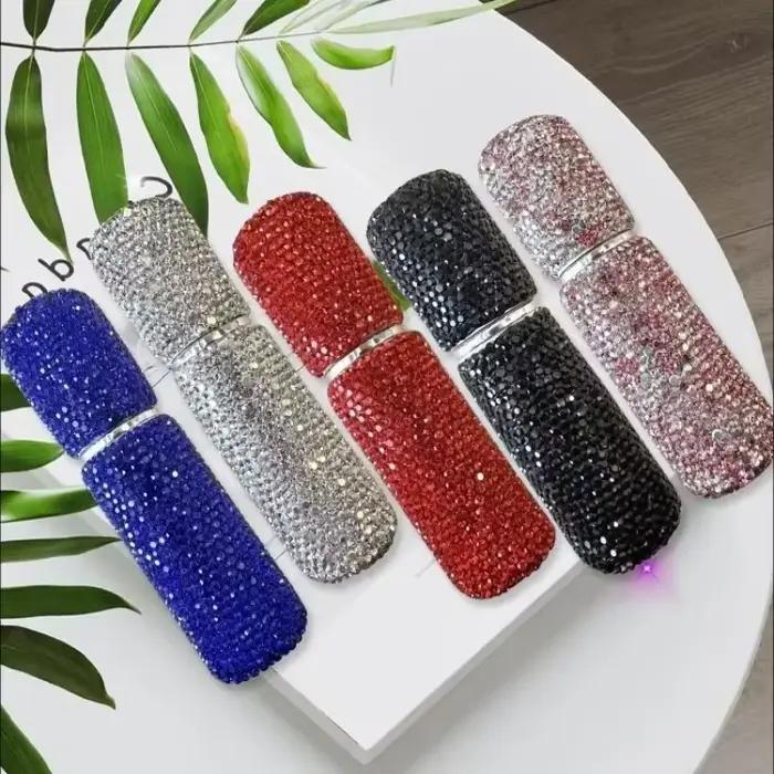 Bouteille rechargeable en cristal étanche pour parfum et huiles essentielles avec joint étanche et design élégant pour femmes et hommes pour les voyages et les occasions spéciales