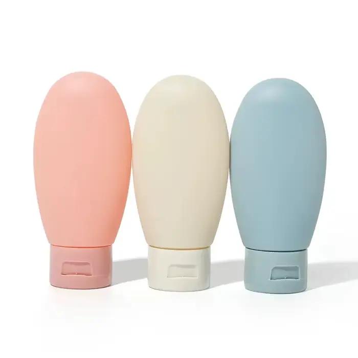 Ensemble de bouteilles rechargeables pour parfum, lotion, shampoing et douche, avec option de couleur multiple pour vanity élégante et organisation pratique pour voyage