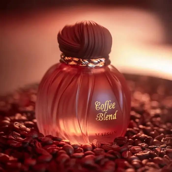 Eau de Parfum A MAISON ASRAR Oriental Vanille Café Lait d'Amande Caramel Musc Concentration de Saveur Longue Durée EDP pour Femmes Hommes Occasions Spéciales Usage Quotidien Cadeau
