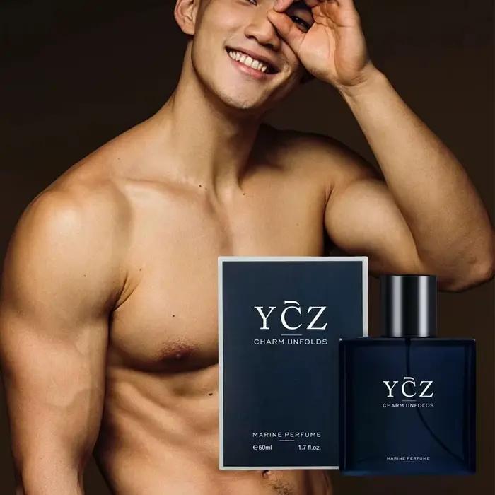 YCZ Charm Unfolds Marine Cologne Unisexe Parfum Floral Boisé Aquatique Pour Homme Longue Durée Occasions Quotidiennes et Formelles