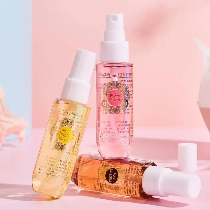 Format voyage de parfum floral sans alcool pour femmes, longue tenue, senteur fraîche, cadeau pour cérémonie de diplômes