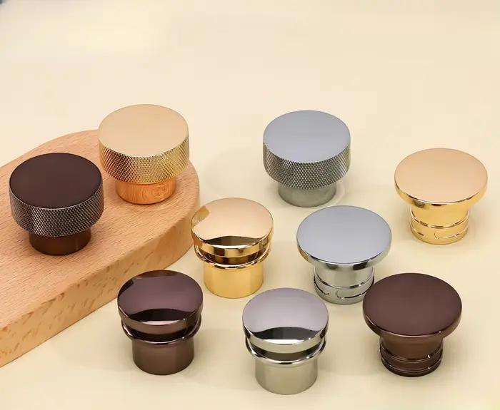 Bouchon de bouteille de parfum en alliage de zinc