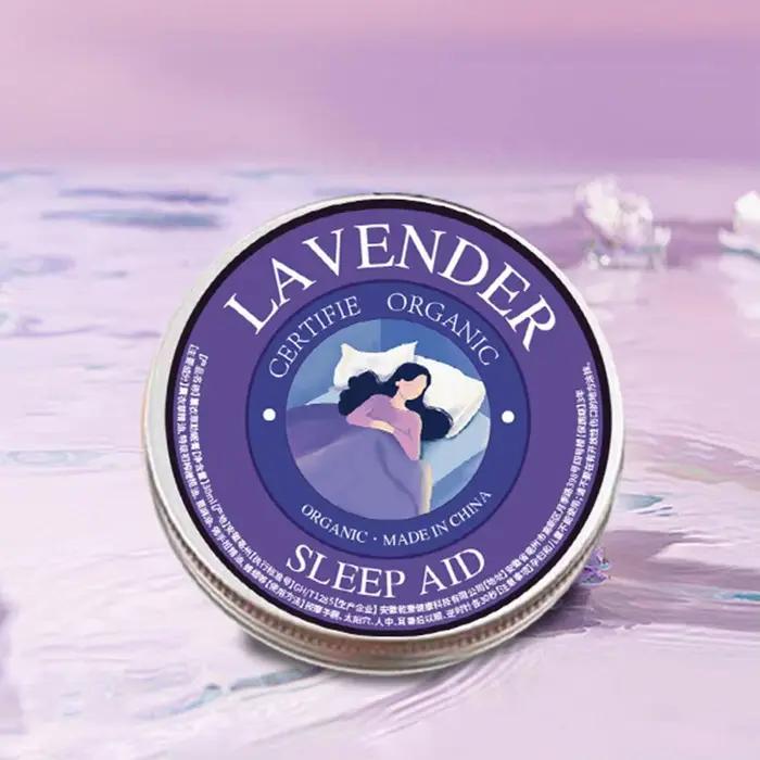Crème de nuit - Hydratation intense et parfum longue durée, Lavande - Extrait de plante naturelle, crème de nuit portable