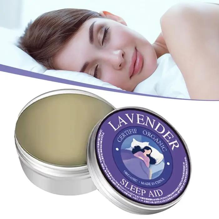 Crème de nuit - Hydratation intense et parfum longue durée, Lavande - Extrait de plante naturelle, crème de nuit portable