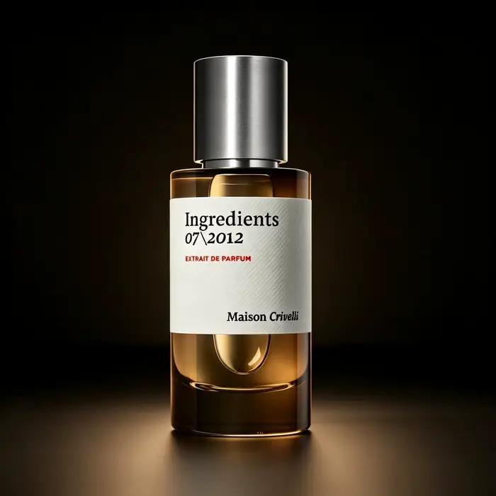 Parfum Maison Crivelli Hibiscus Mahajád Essence Boisée pour Homme Flacon 100ml Occasions Spéciales
