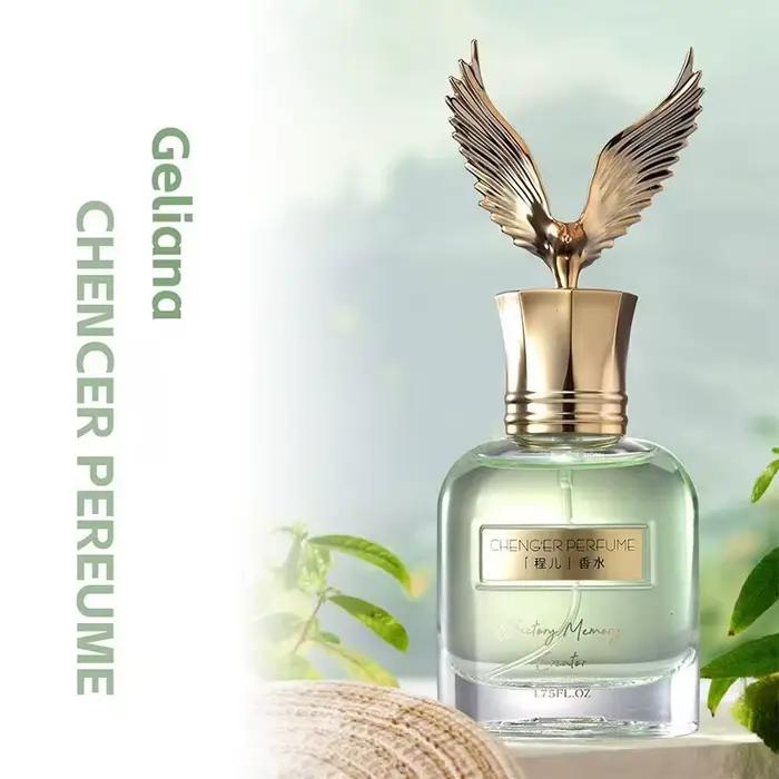 Spray de parfum de luxe Ocean Woody Notes, parfum Oud frais propre pour femmes, brume de parfum de bois d'agar de cipprès en forme d'aigle pour hommes, longue durée