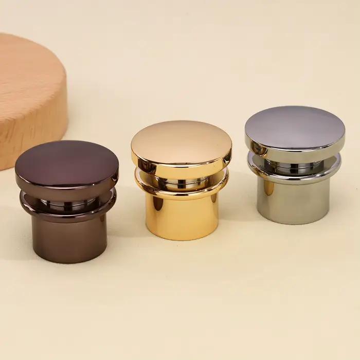 Bouchon de bouteille de parfum en alliage de zinc