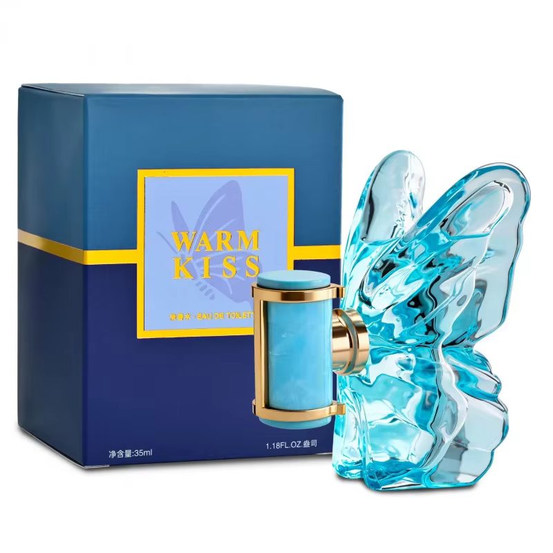 Eau de toilette Luxe Papillon 35 ml, parfum floral longue tenue à la rose, au jasmin et à la vanille