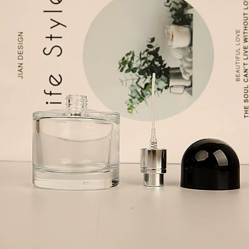 Flacon de parfum vaporisateur 30-100 ml, flacon de parfum vide, flacon en verre pour liquide, sous-e